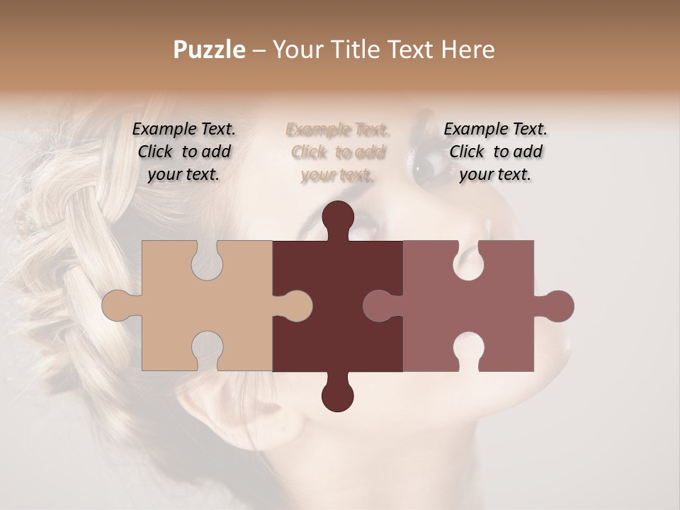 Closeup Fresh Cute PowerPoint Template