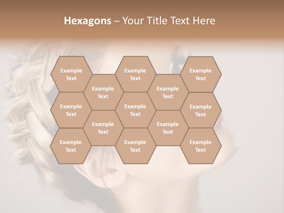 Closeup Fresh Cute PowerPoint Template