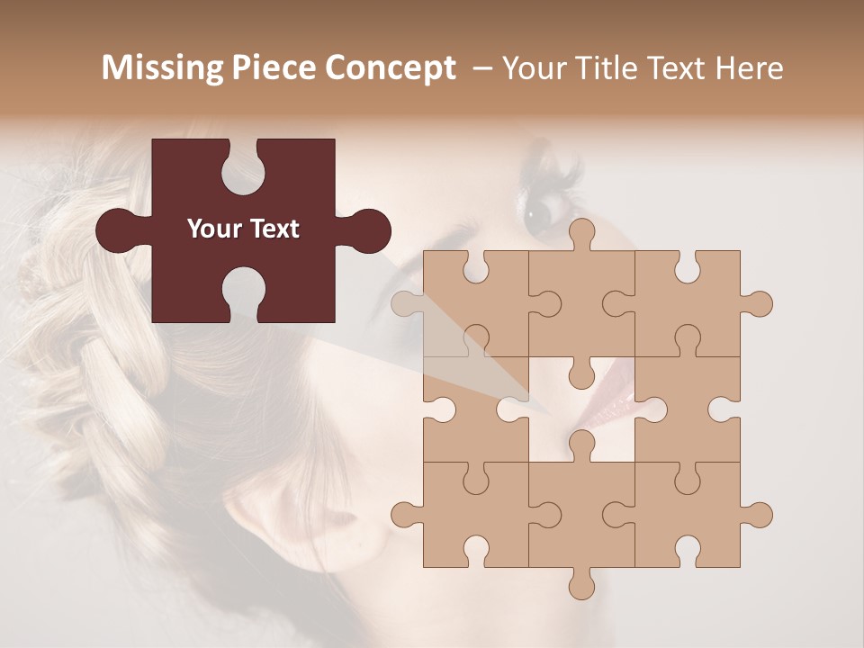 Closeup Fresh Cute PowerPoint Template