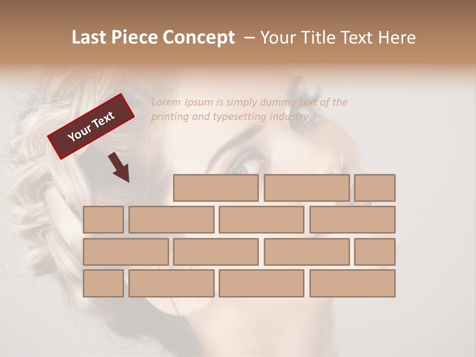 Closeup Fresh Cute PowerPoint Template