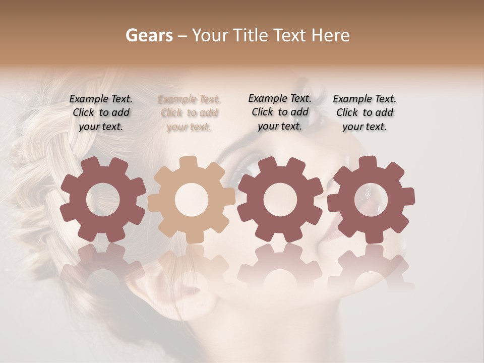 Closeup Fresh Cute PowerPoint Template