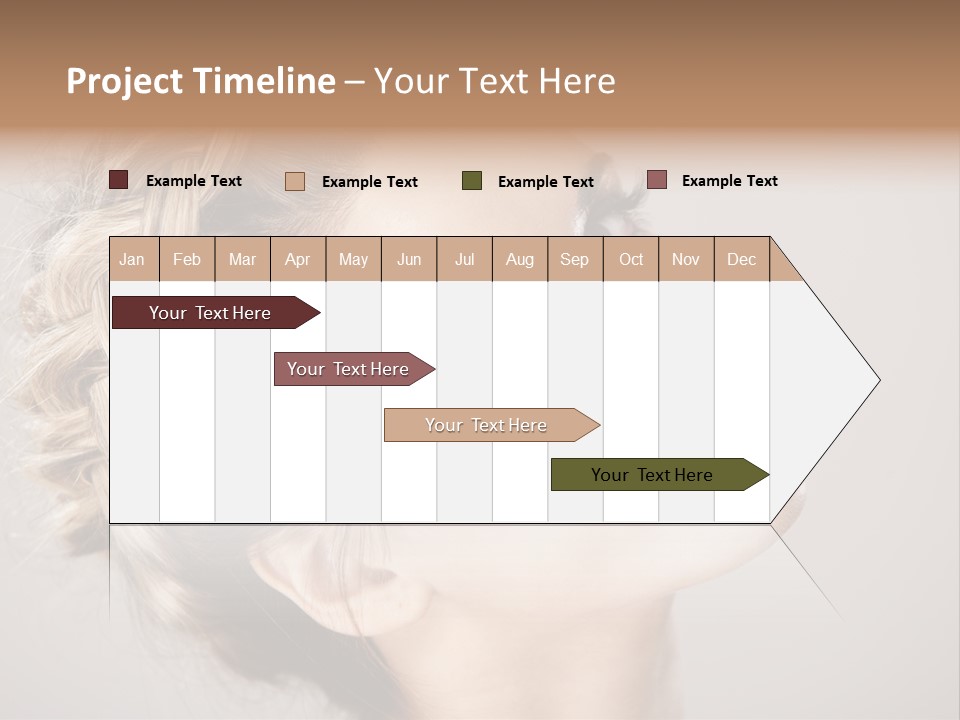 Closeup Fresh Cute PowerPoint Template