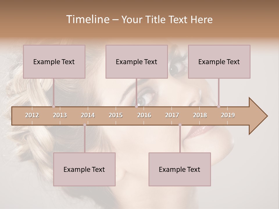 Closeup Fresh Cute PowerPoint Template