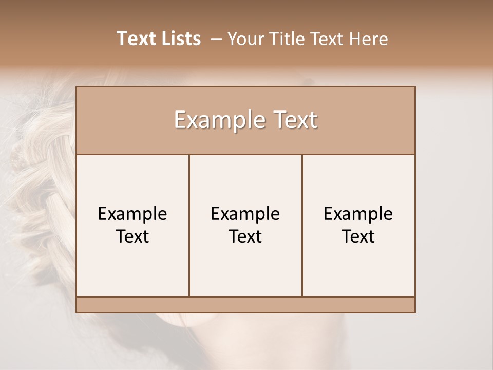 Closeup Fresh Cute PowerPoint Template