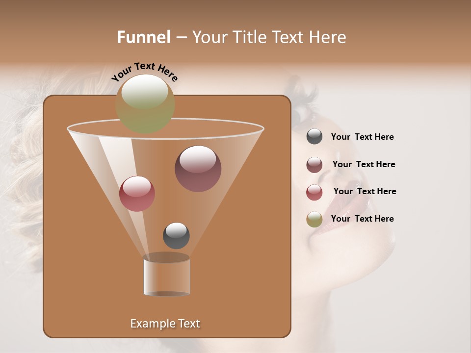 Closeup Fresh Cute PowerPoint Template