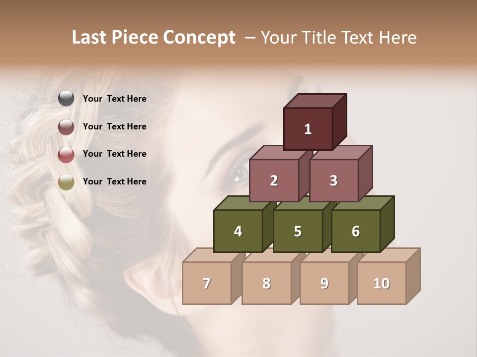 Closeup Fresh Cute PowerPoint Template