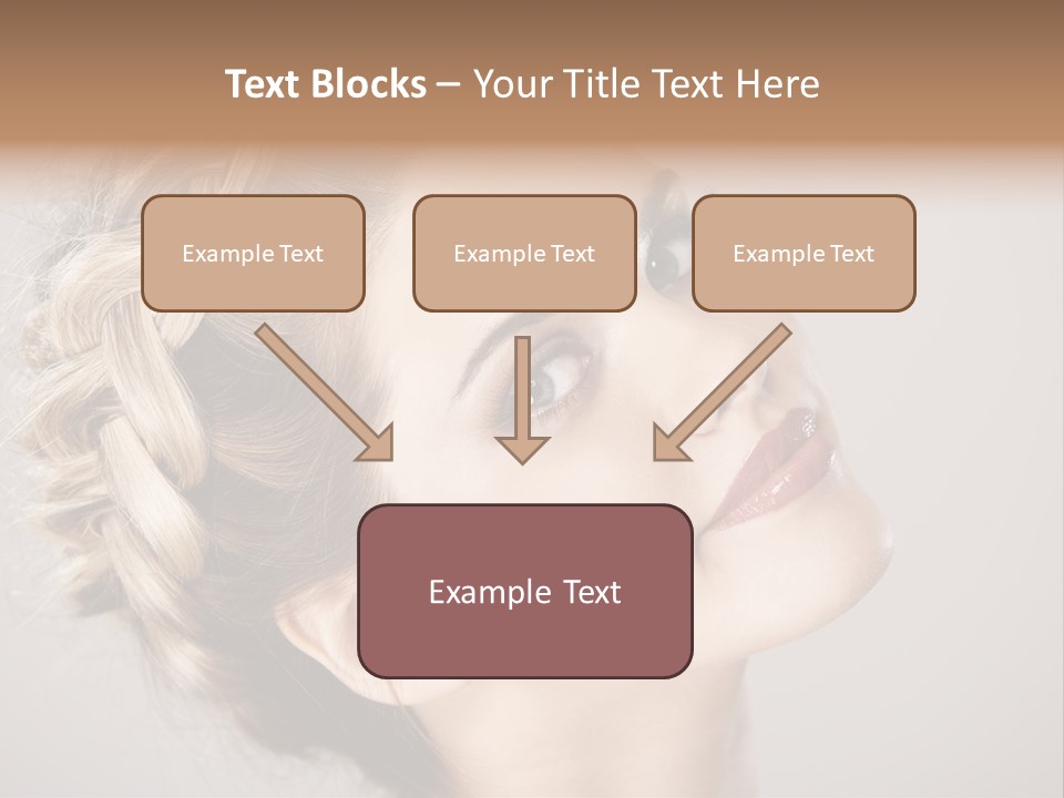 Closeup Fresh Cute PowerPoint Template