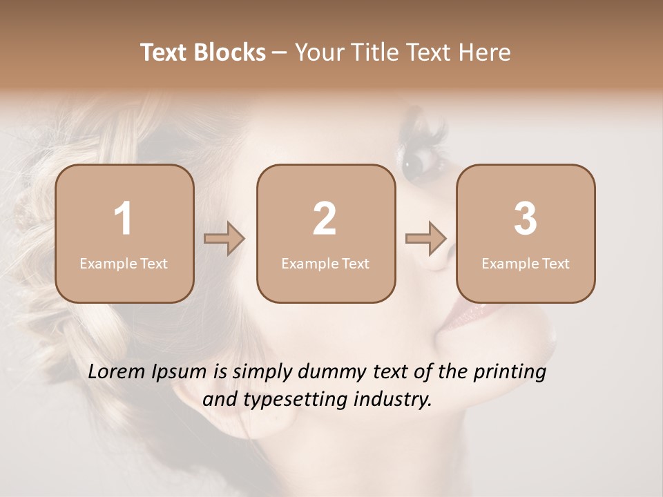 Closeup Fresh Cute PowerPoint Template