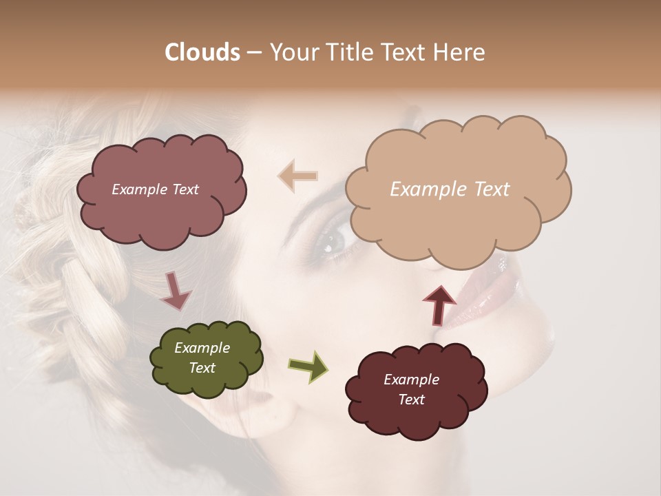 Closeup Fresh Cute PowerPoint Template