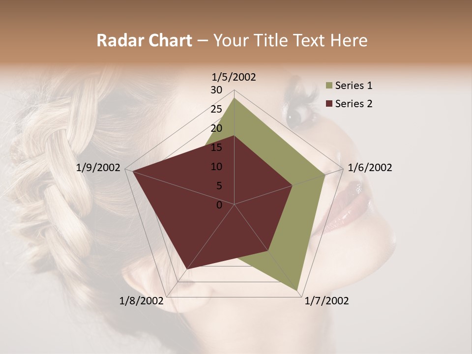 Closeup Fresh Cute PowerPoint Template
