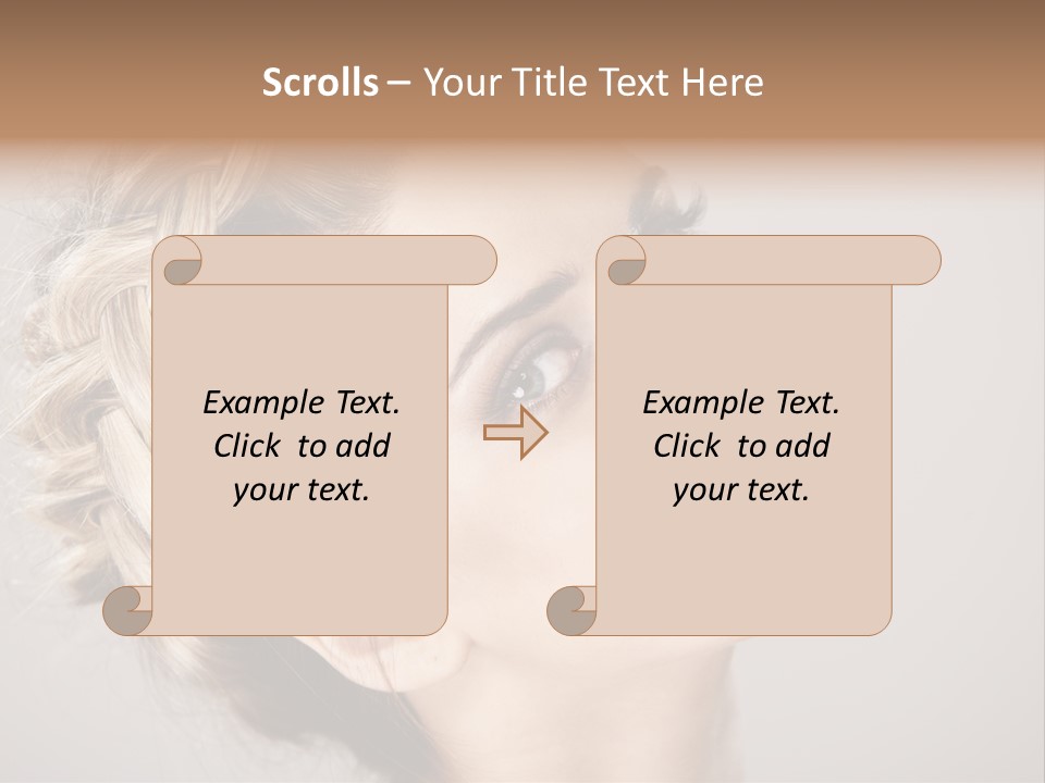 Closeup Fresh Cute PowerPoint Template