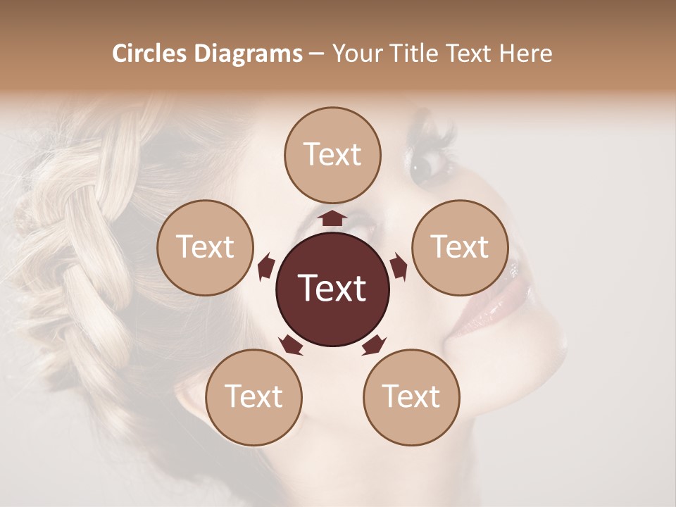 Closeup Fresh Cute PowerPoint Template