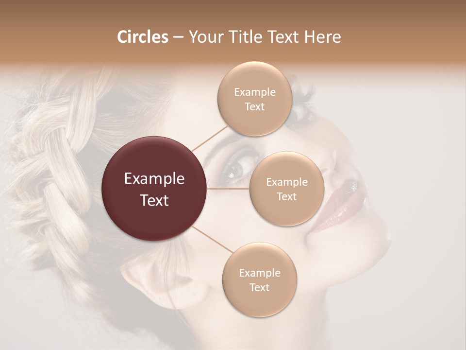 Closeup Fresh Cute PowerPoint Template