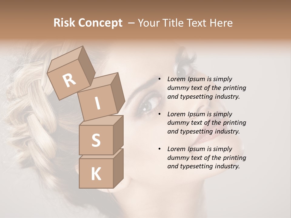 Closeup Fresh Cute PowerPoint Template