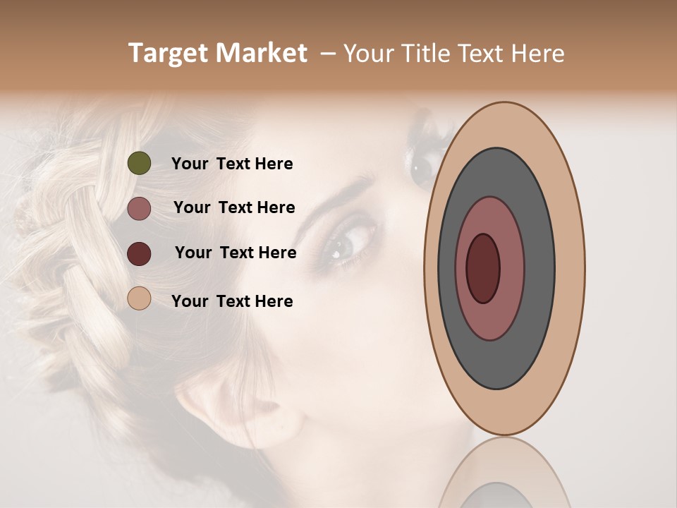 Closeup Fresh Cute PowerPoint Template