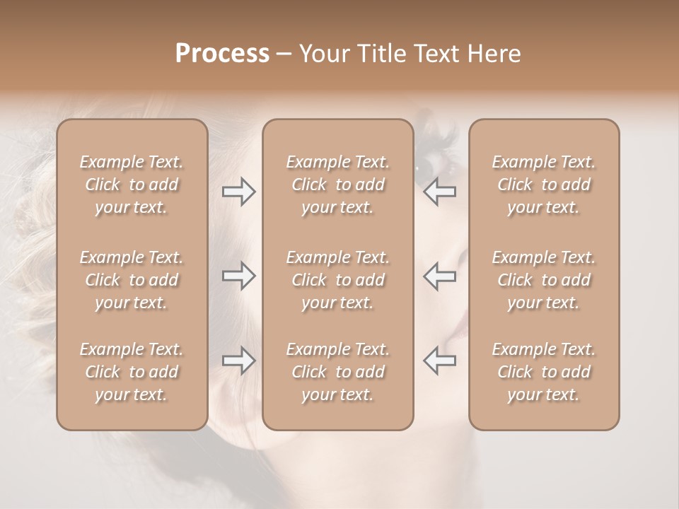 Closeup Fresh Cute PowerPoint Template