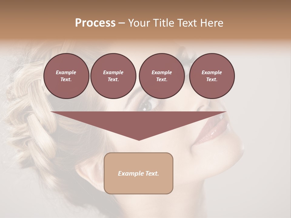 Closeup Fresh Cute PowerPoint Template