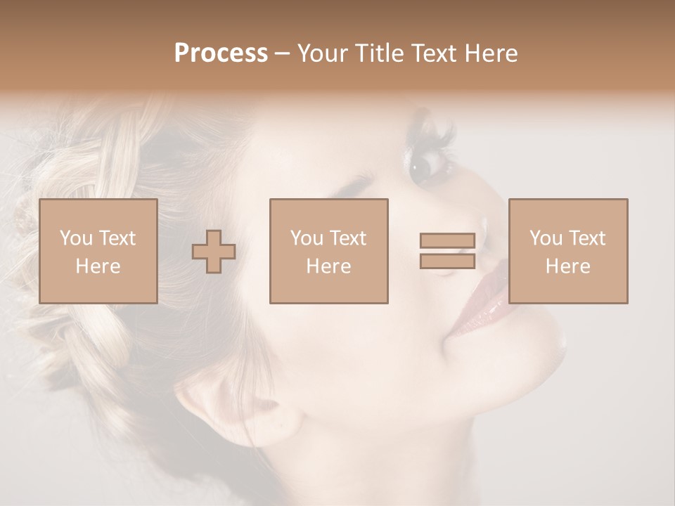 Closeup Fresh Cute PowerPoint Template