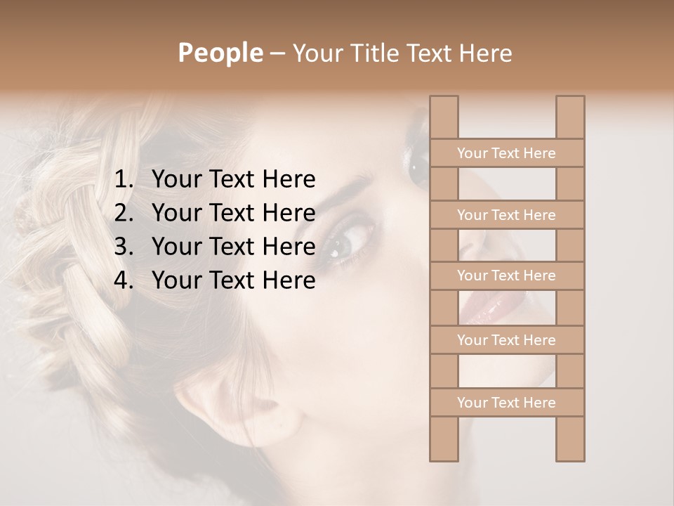 Closeup Fresh Cute PowerPoint Template