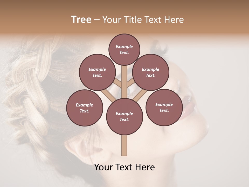 Closeup Fresh Cute PowerPoint Template