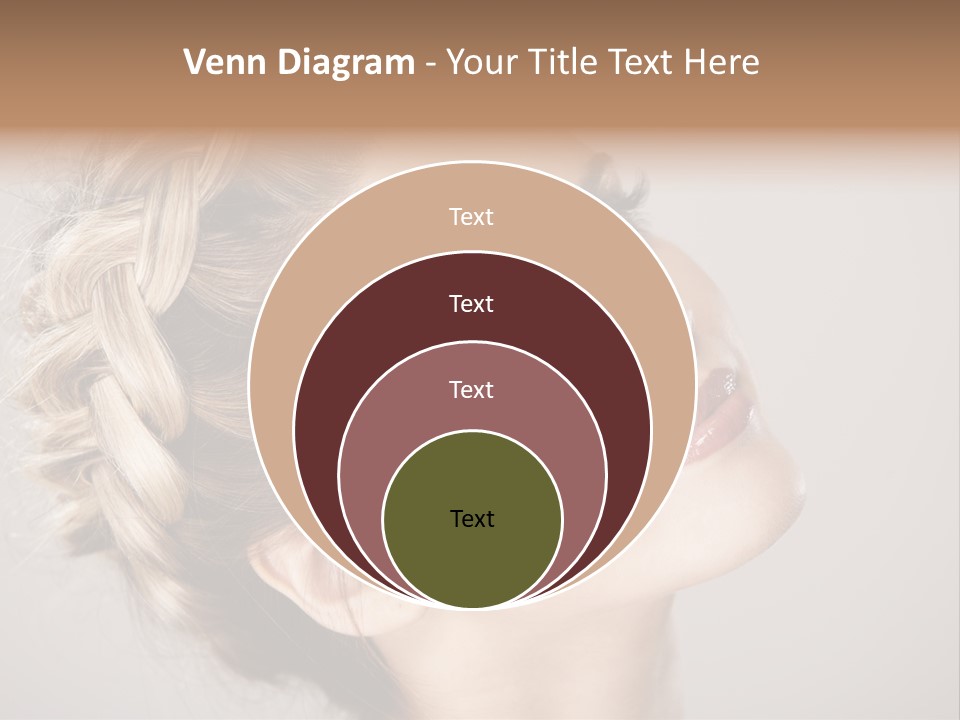 Closeup Fresh Cute PowerPoint Template