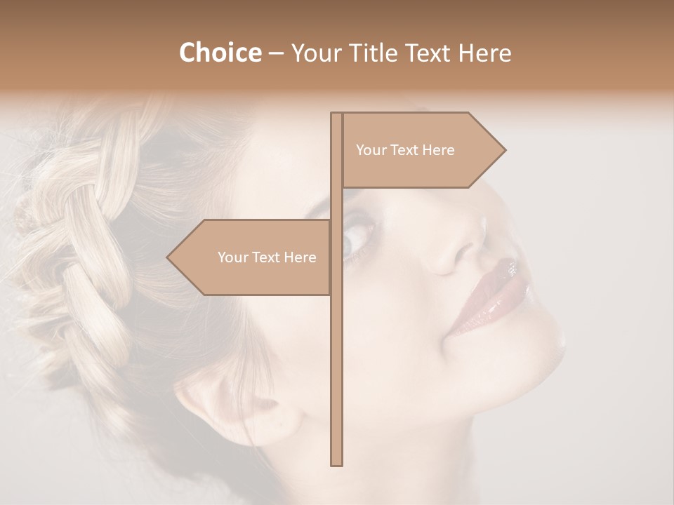 Closeup Fresh Cute PowerPoint Template