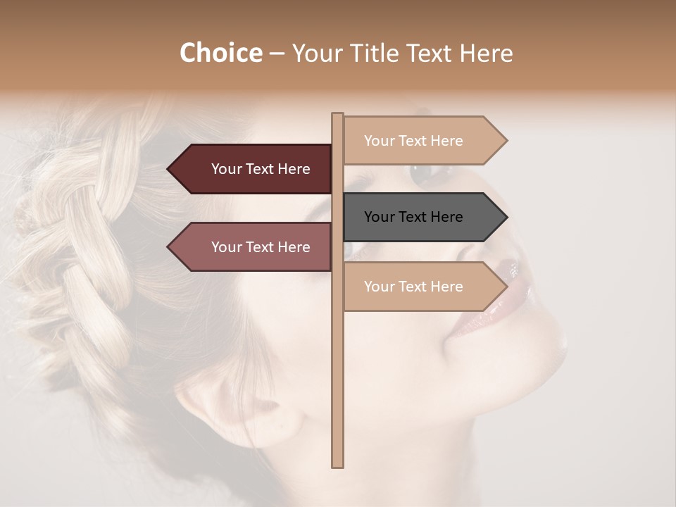 Closeup Fresh Cute PowerPoint Template