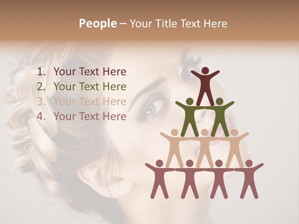 Closeup Fresh Cute PowerPoint Template