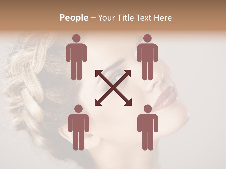 Closeup Fresh Cute PowerPoint Template