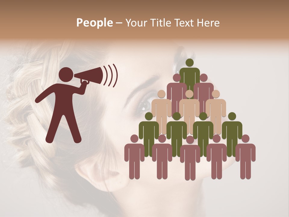 Closeup Fresh Cute PowerPoint Template