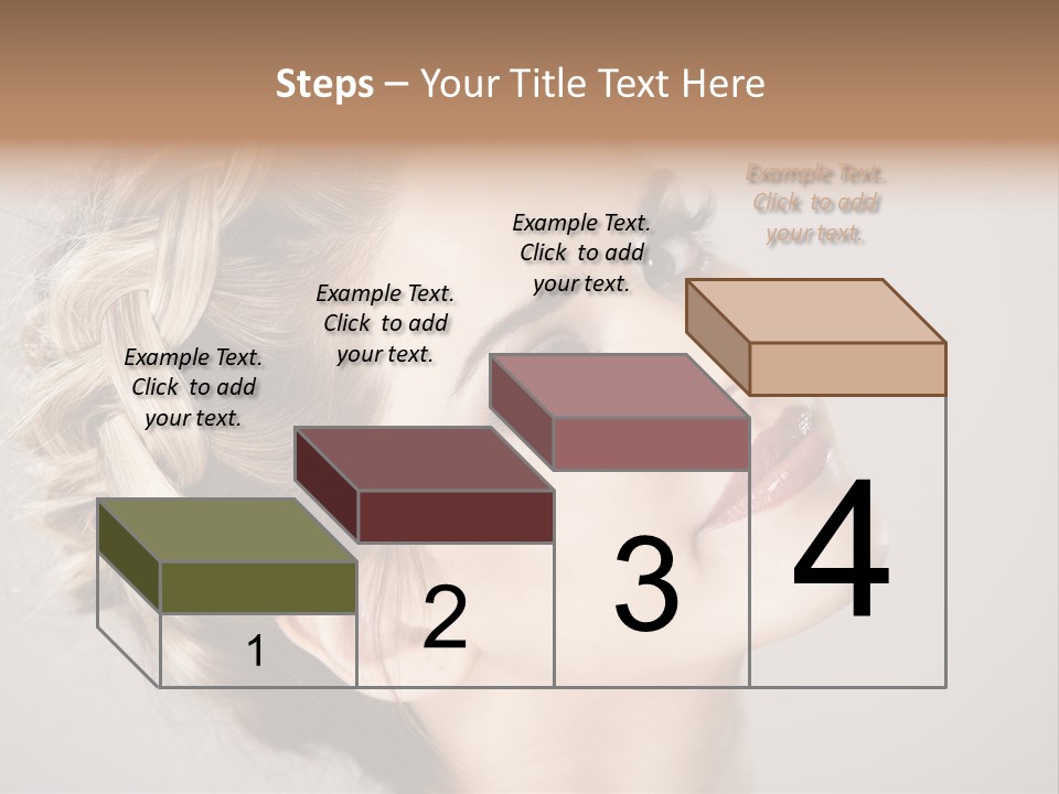 Closeup Fresh Cute PowerPoint Template