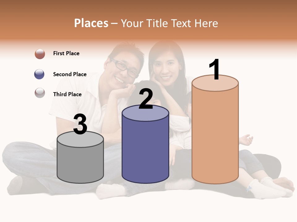 Parents Daughter Girl PowerPoint Template