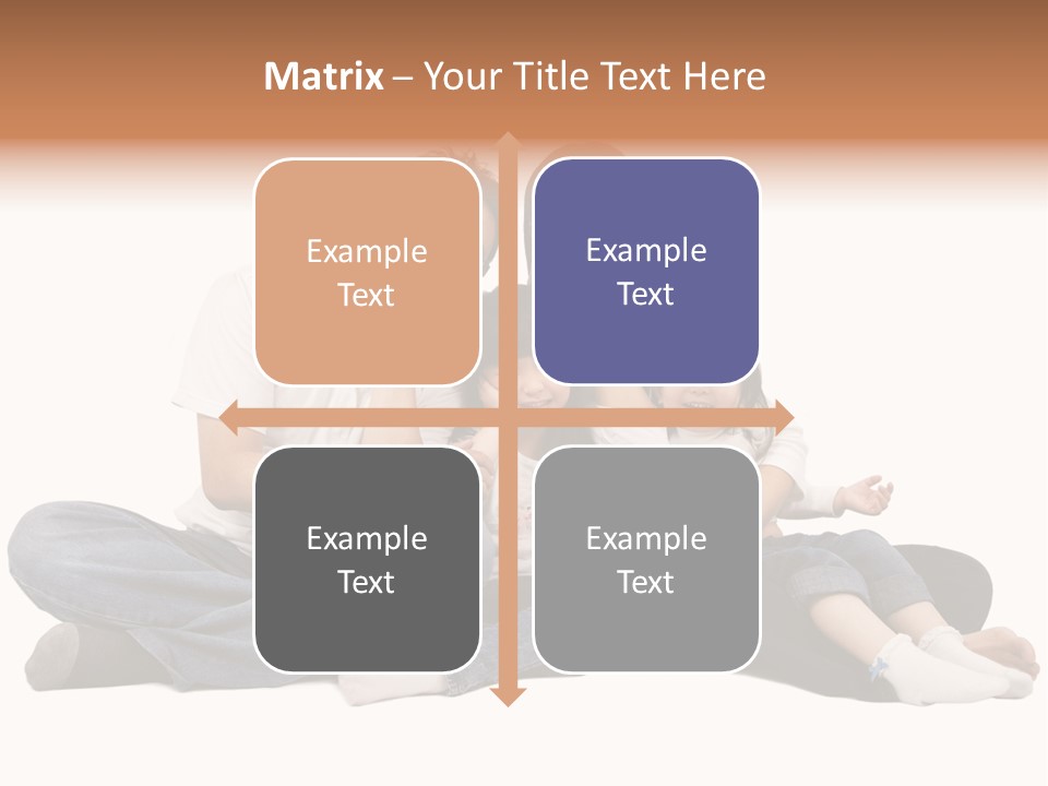 Parents Daughter Girl PowerPoint Template