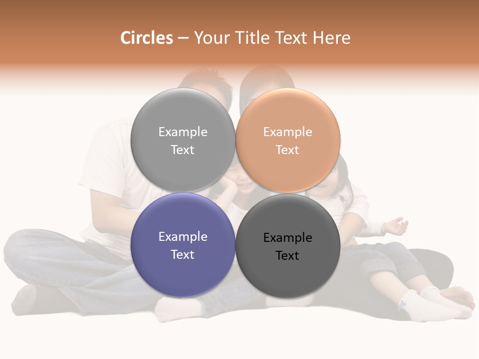 Parents Daughter Girl PowerPoint Template