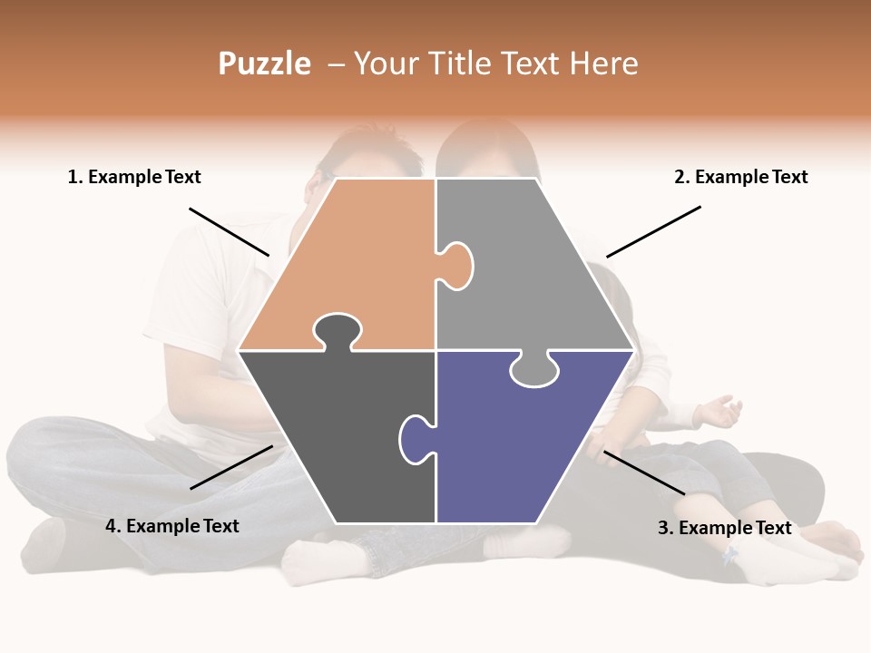 Parents Daughter Girl PowerPoint Template