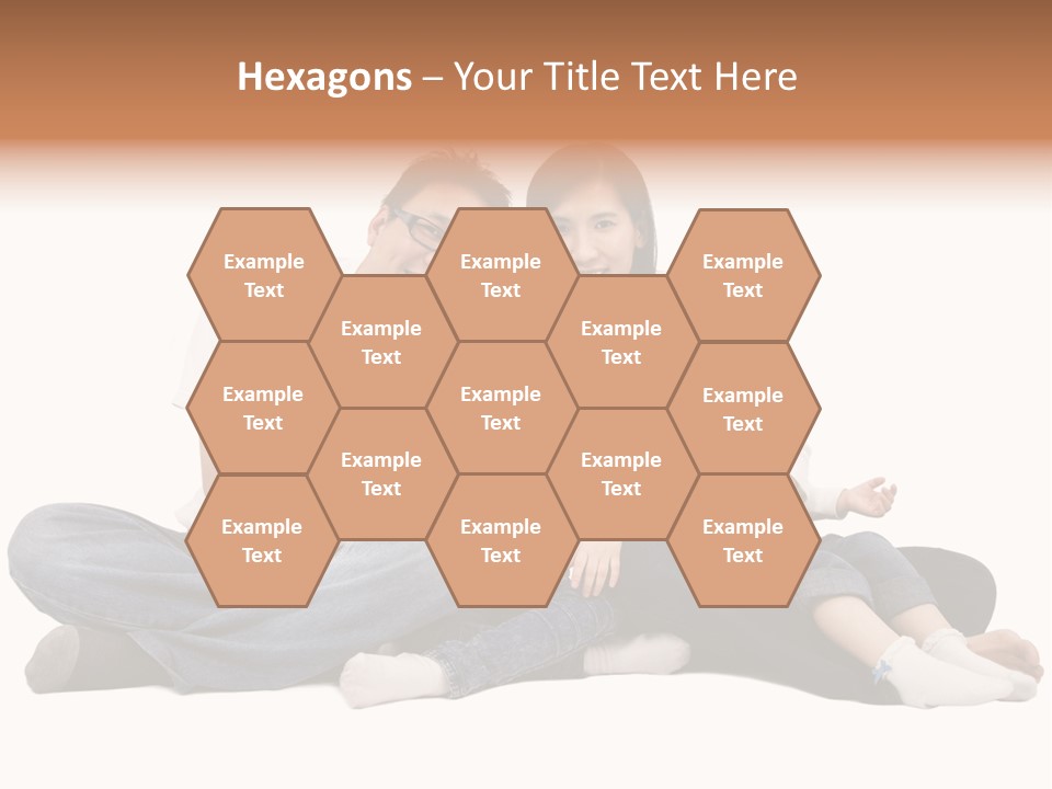 Parents Daughter Girl PowerPoint Template