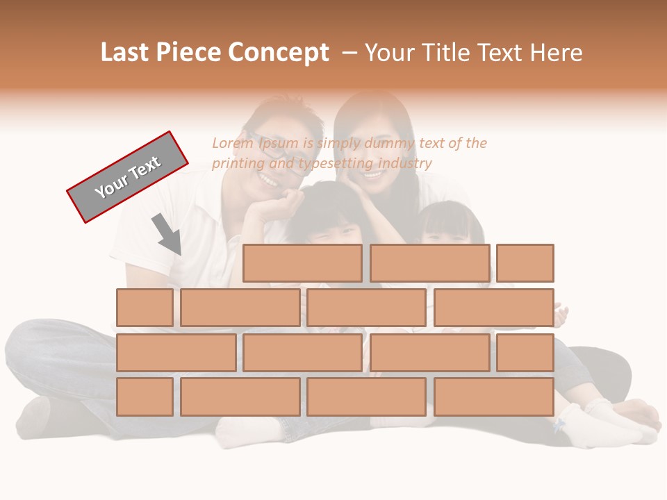 Parents Daughter Girl PowerPoint Template