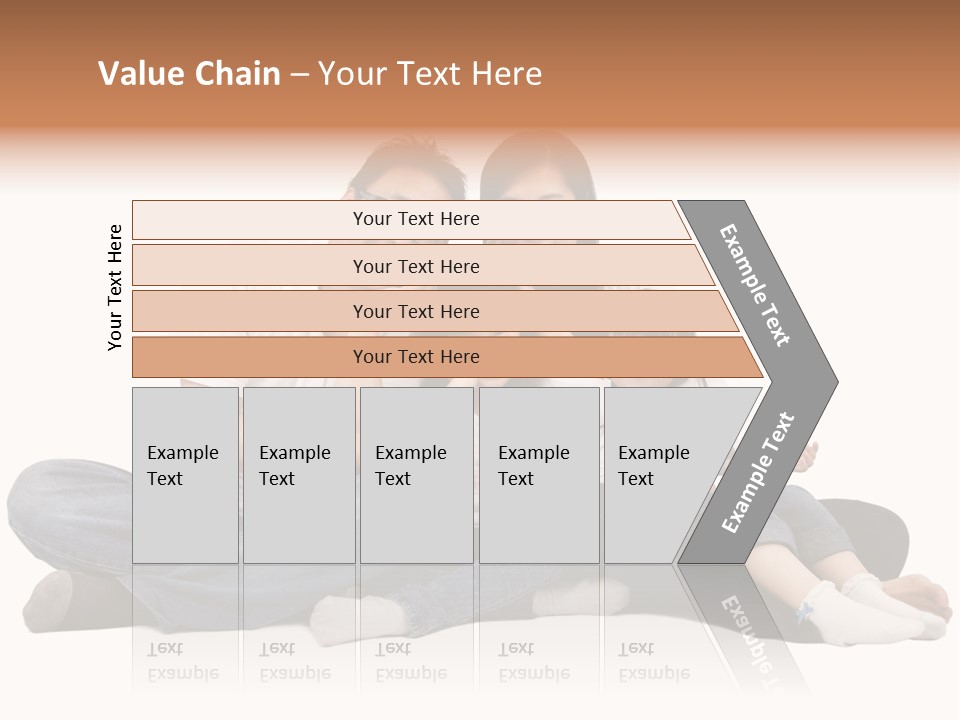 Parents Daughter Girl PowerPoint Template