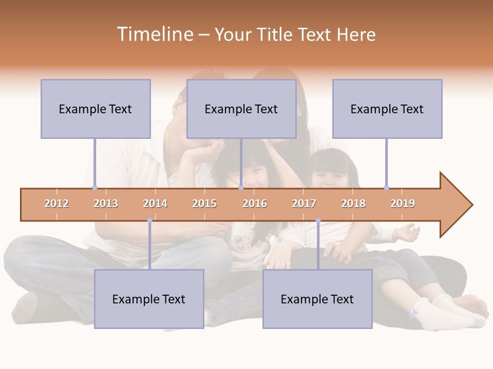 Parents Daughter Girl PowerPoint Template