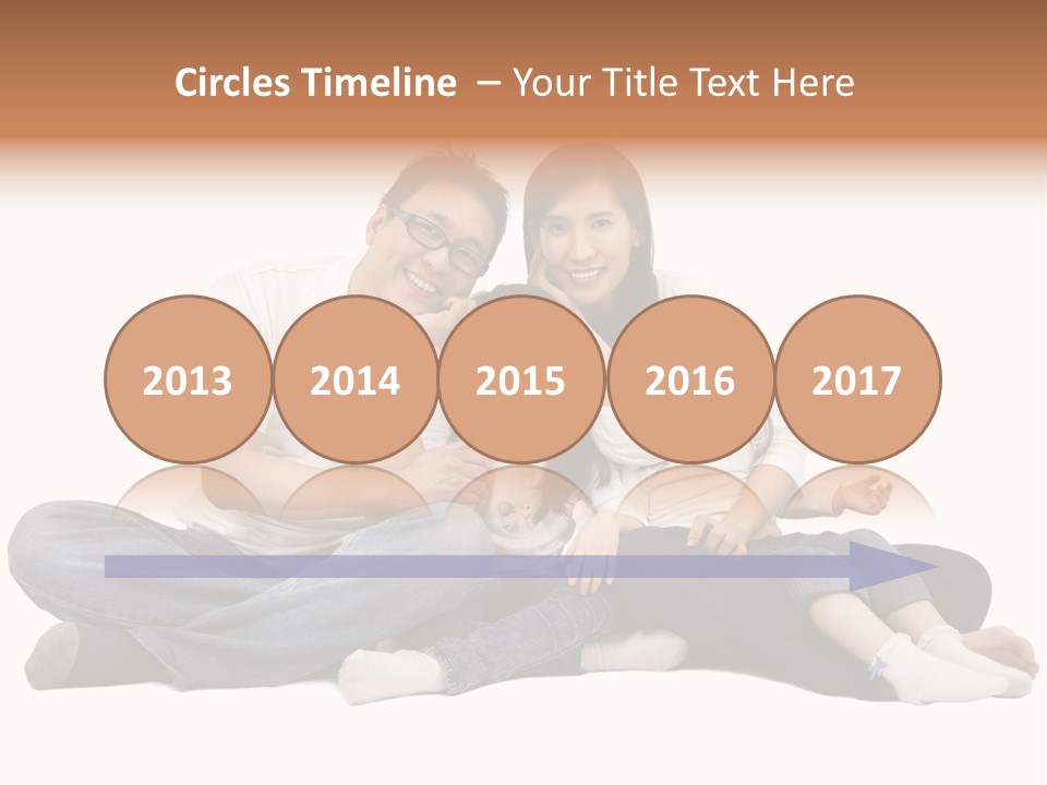 Parents Daughter Girl PowerPoint Template