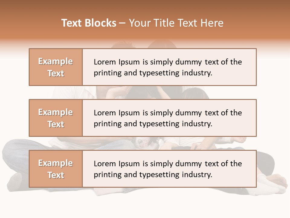 Parents Daughter Girl PowerPoint Template