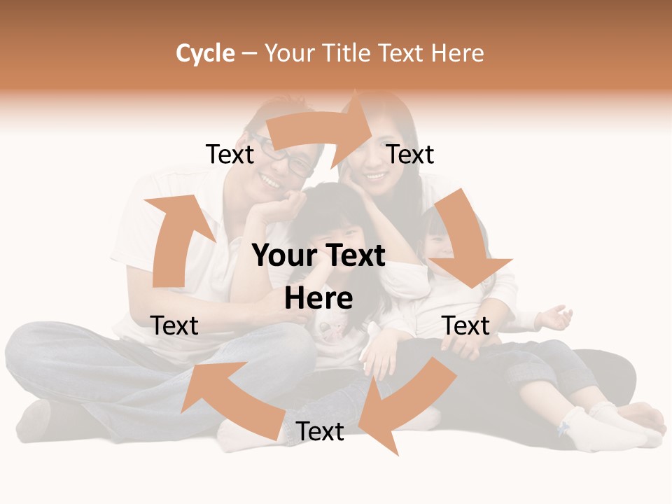 Parents Daughter Girl PowerPoint Template