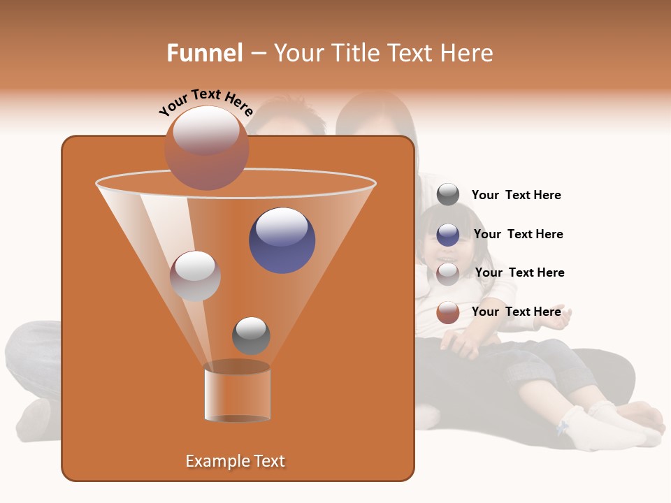 Parents Daughter Girl PowerPoint Template