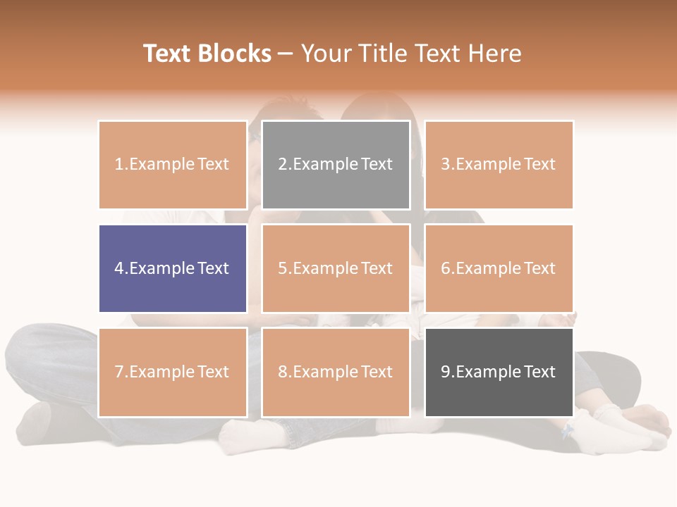 Parents Daughter Girl PowerPoint Template