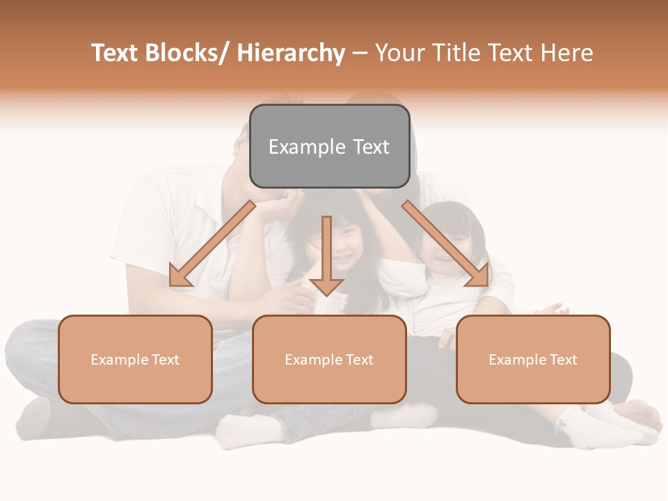 Parents Daughter Girl PowerPoint Template