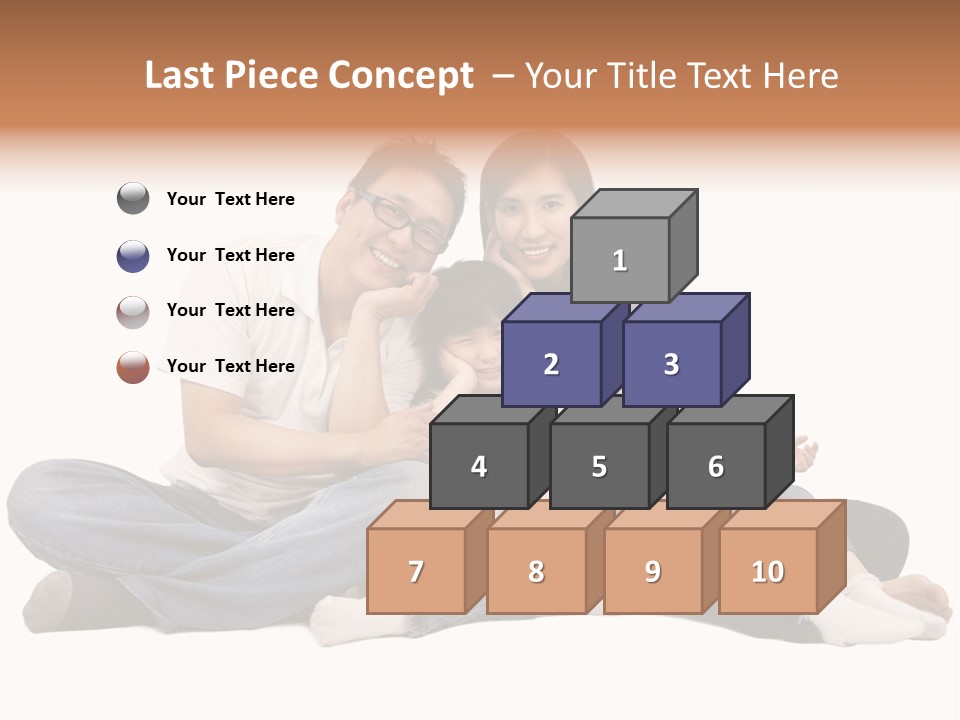 Parents Daughter Girl PowerPoint Template