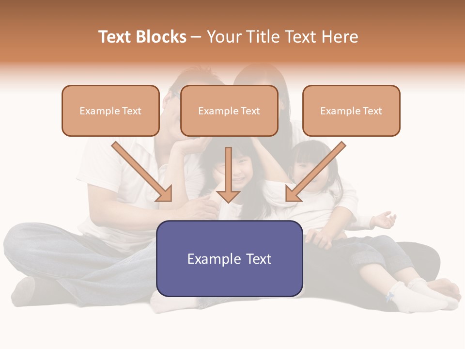 Parents Daughter Girl PowerPoint Template