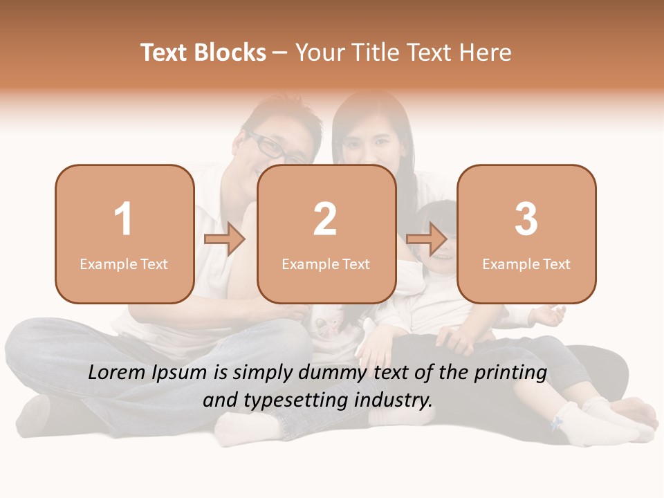 Parents Daughter Girl PowerPoint Template