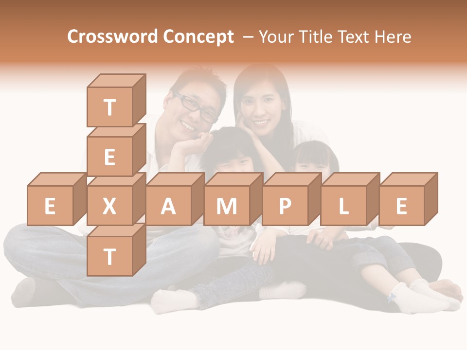 Parents Daughter Girl PowerPoint Template