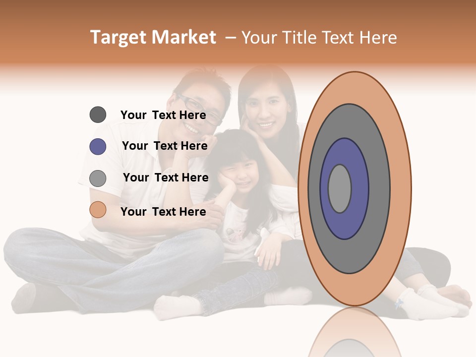 Parents Daughter Girl PowerPoint Template